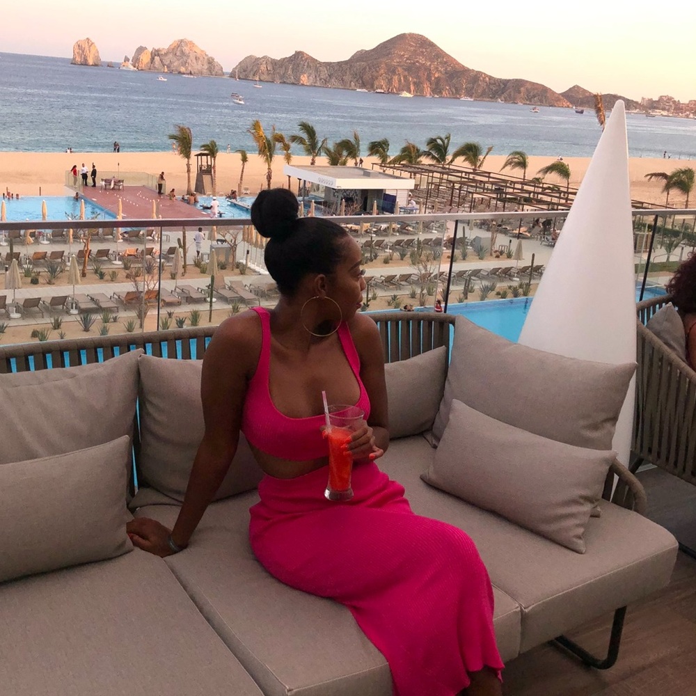 Two Piece Pink Set